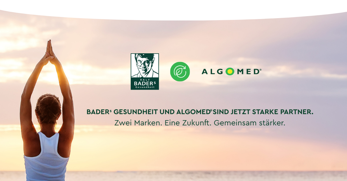 BADERs Gesundheit und ALGOMED® sind jetzt starke Partner.