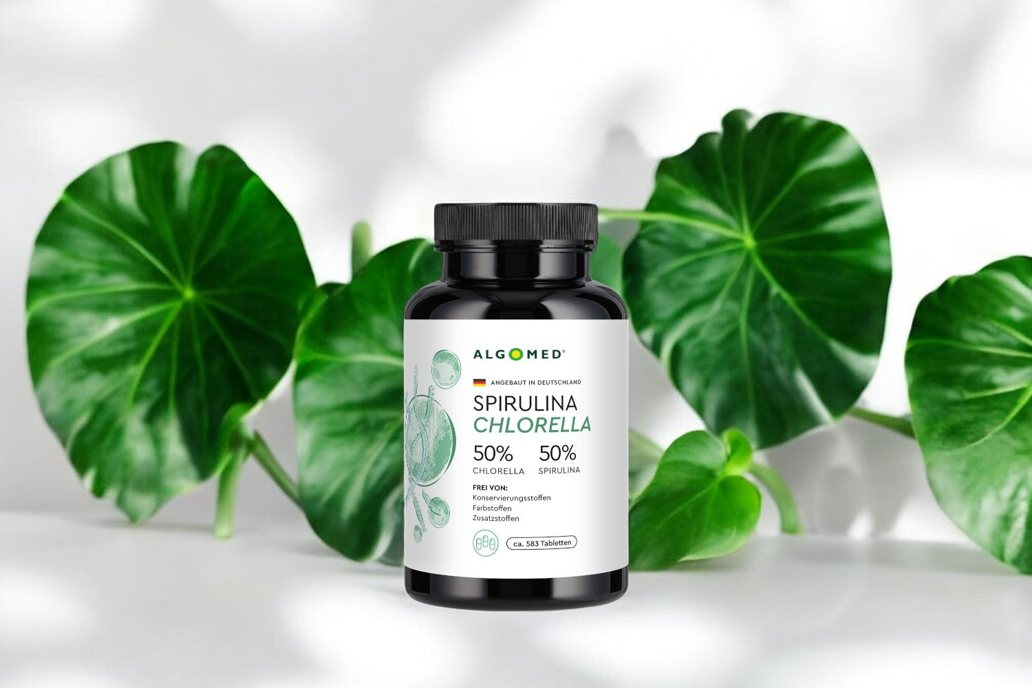 Algomed Chlorella-Spirulina Mix 100 % natürlich