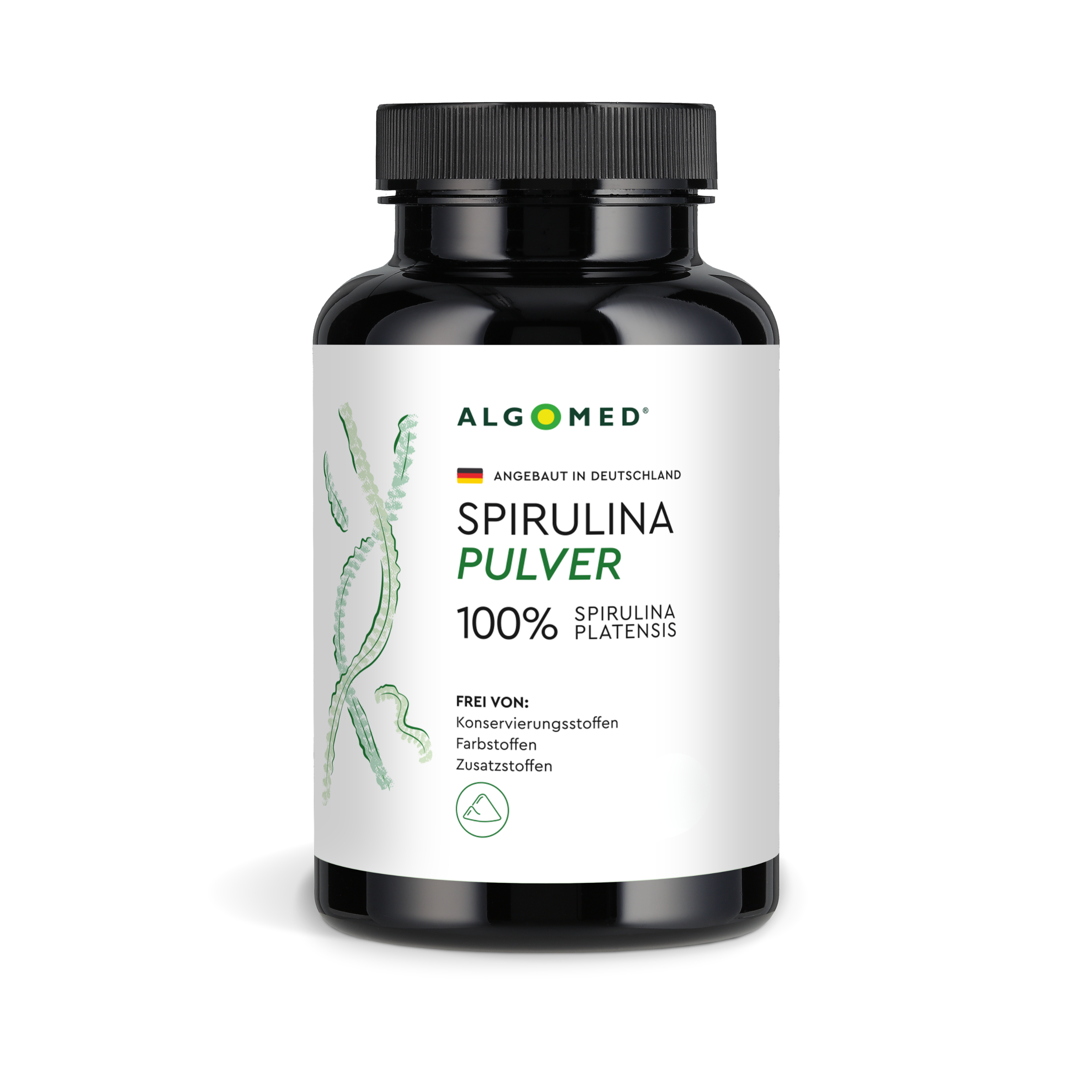 Spirulina Pulver 125g aus Deutschland Algomed
