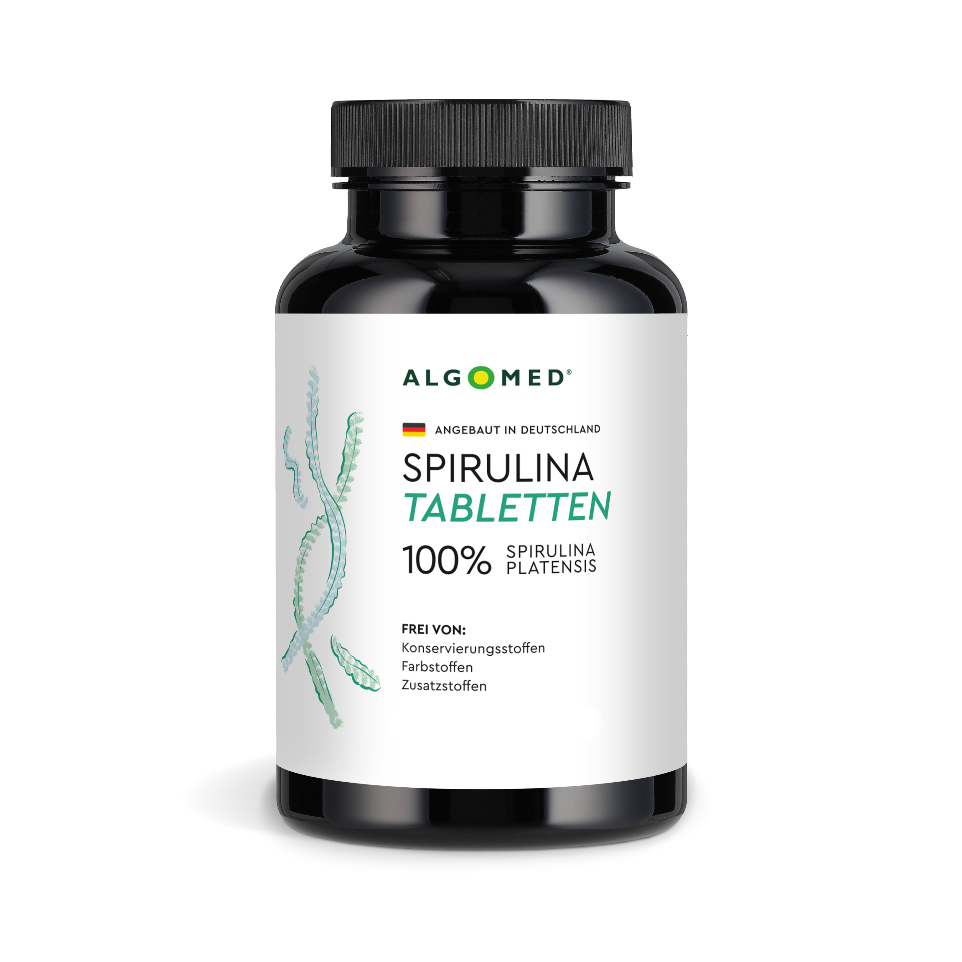 Spirulina Tabletten 175 g aus Deutschland Algomed Algenfarm